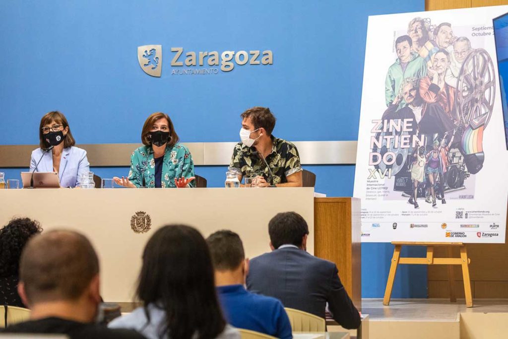 Diseño campaña Zinentiendo LGTBIQ+ por Eva Cortés Ilustra