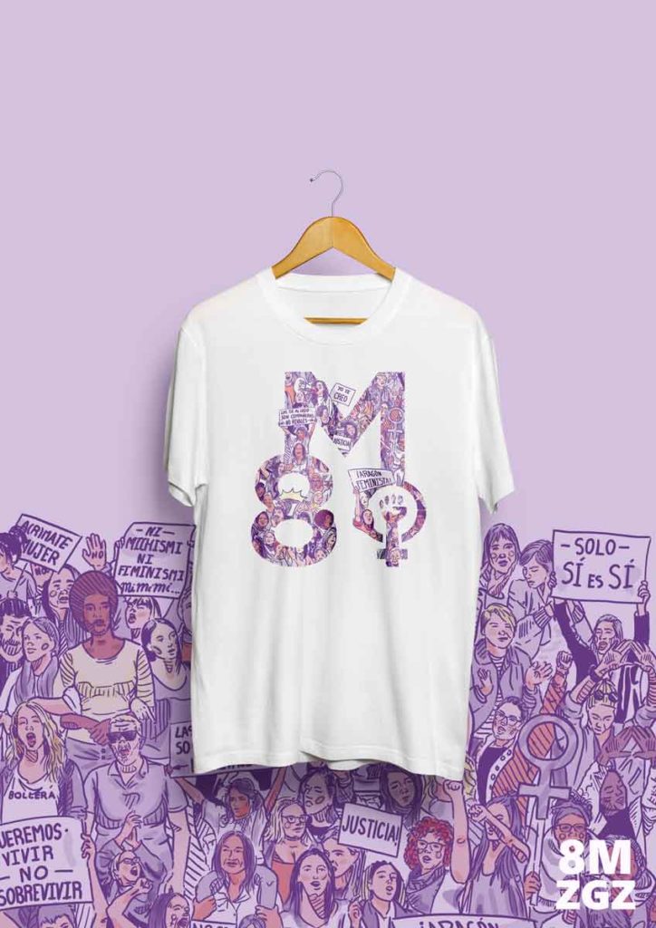 Camiseta para recaudar dinero que cubran los gastos de la convocatoria.