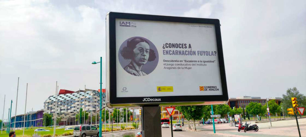 Escaleras a la igualdad, el juego feminista del IAM