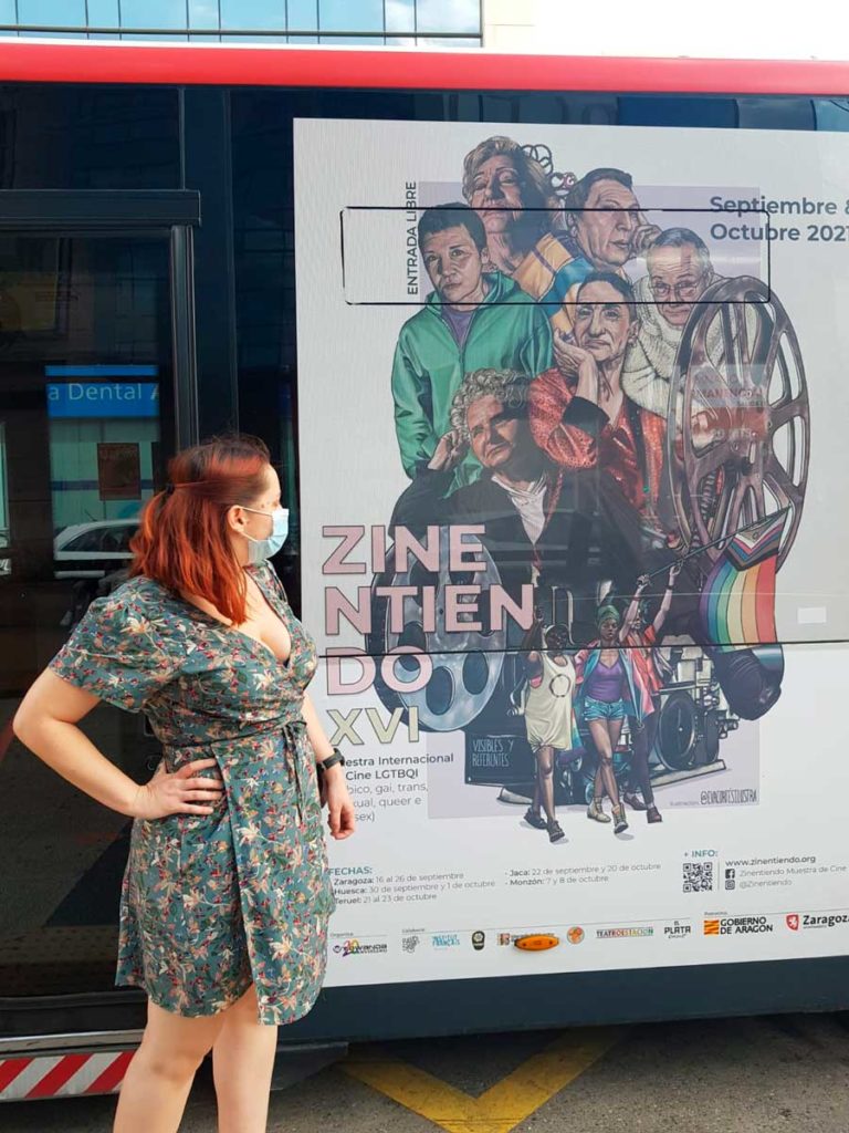 Diseño campaña Zinentiendo LGTBIQ+ por Eva Cortés Ilustra